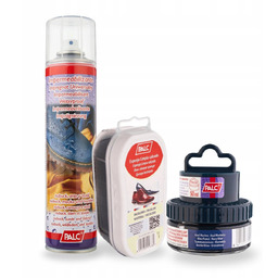 Granatowa Pasta Krem do Butów z Impregnatem