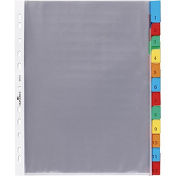 Durable 663319 Przekładki do segregatorów z koszulkami (A4),
