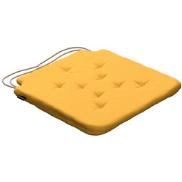 Poduszka na krzesło Olek, żółty, 42 x 41