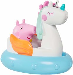 TOMY Toomies Peppa Pig Peppa''s Unicorn Bath Float,