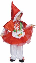 Dress Up America Kostium czerwonego kapturka
