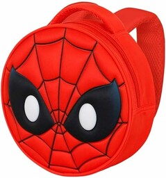 Spiderman Send-Plecak Emoji, Czerwony, 22 x 22 cm,