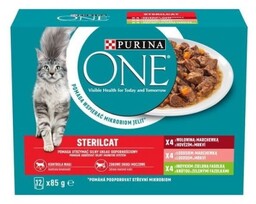 Purina Nestle PURINA One Sterilcat mix smaków -