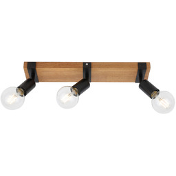 Italux Molini SPL-2079-3 listwa oświetleniowa retro metal czarny,