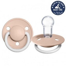 Bibs 1010256 SMOCZEK SILIKONOWY BLUSH NIGHT 0-36 DE