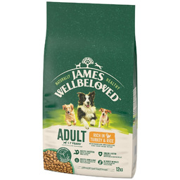 JAMES WELLBELOVED Dog Adult Indyk i ryż sucha