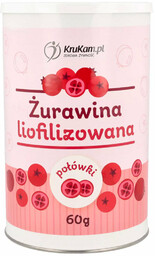 Żurawina liofilizowana połówki 60g