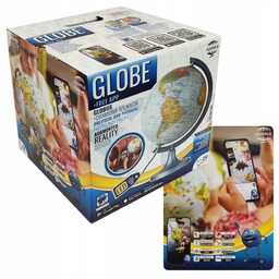 Globus Polityczno Fizyczny 250mm 2W1 Led Aplikacja