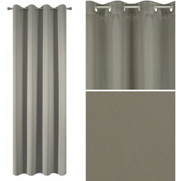 Zasłona 135 x 250 Dekoracyjna Parisa Cappuccino