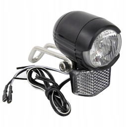 Lampka rowerowa przednia Led na dynamo z podtrzymaniem