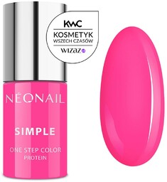 NeoNail Simple 3w1, lakier hybrydowy, 7.2ml, Flowered