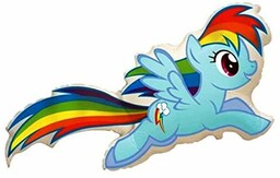 Ballonim  My Little Pony Rainbow Dash ok.