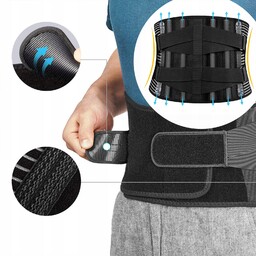 Damski Pas Odchudzający Do Ćwiczeń Poliestrowy Wyszczuplający Modelujący