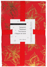 Obrus świąteczny plamoodporny 220x150 cm