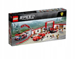 Lego Speed Champions 75889 Rewelacyjny warsztat Ferrari Nowe