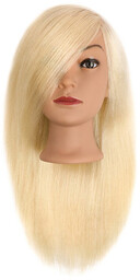 Efalock, główka fryzjerska, treningowa Ella, włosy ludzkie jasny