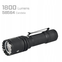 Latarka AceBeam P16 Black 1800 lm USB-C