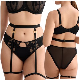 Majtki Ewa Bien EMMA C322 czarne brazyliany -