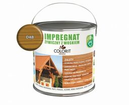 COLORIT Impregnat żywiczny z woskiem DĄB 2,5L