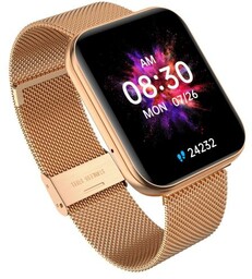 Garett GRC MAXX Gold Steel Smartwatch