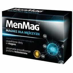 MenMag Magnez dla mężczyzn, 30 tabletek