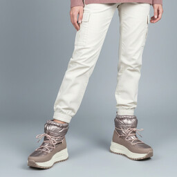 Filippo Złoty Róż Śniegowce Stylowe Damskie Buty