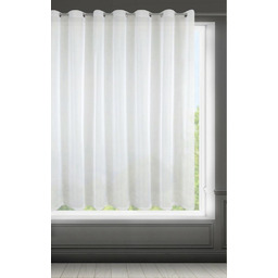 Eurofirany Firana 400x150 Lucy biała gotowa na przelotkach