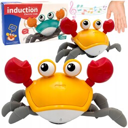 Uciekający krab interaktywny zabawka dla dwulatka chodzący krab