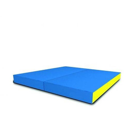 Wallbarz Składany materac dwuczęściowy pod drabinkę 100x100x10 cm