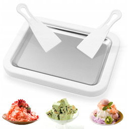 Talerz do Lodów Tajskich Maszyna do Rolowanych Lodów