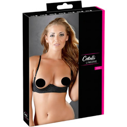 Cottelli - Basic biustonosz push-up (czarny) - 75B