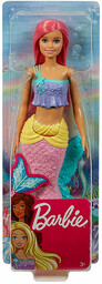 Barbie Dreamtopia syrenka z różowymi włosami