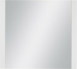 Lustro łazienkowe białe 90x80 cm FOKUS NEW