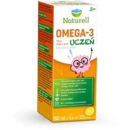 Naturell Omega-3 Uczeń Płyn, 150 ml