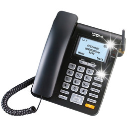 TELEFON STACJONARNY NA KARTĘ SIM BIUROWY MAXCOM MM28D