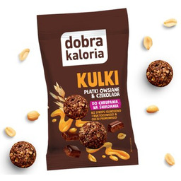 DOBRA KALORIA Kulki Płatki owsiane i Czekolada (40