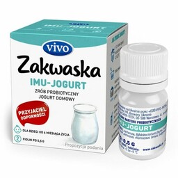 Zakwaska do Jogurtu Vivo IMU, Żywe Bakterie, 2
