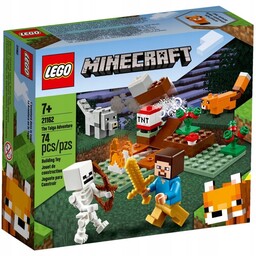 Lego Minecraft 21162 Przygoda w tajdze Klocki