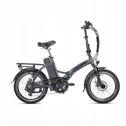 Rower elektryczny Składak Jobobike Sam, koło 20 "
