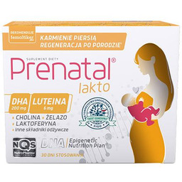 Prenatal Lakto: 30 kapsułek Prenatal Lakto 1 +