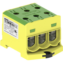 Zacisk uniwersalny zółto-zielony 3xAl/Cu 6-95mm 1500V złączka szynowa