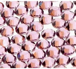 Cyrkonie do paznokci szklane ss10 light rose ok.1440