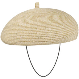 Beret Słomkowy by McBURN, naturalny, One Size