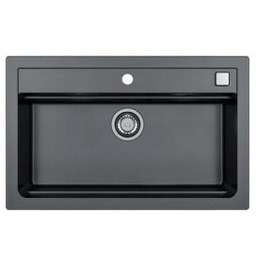 Alveus Atrox 40 1040447 Granitowy Czarny Zlewozmywak prostokątny