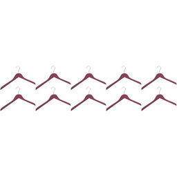 Wenko Wieszak na ubrania zestaw 10 szt. różowy