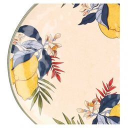 ROSE&TULIPANI LIMU Taca okrągła biała - 42 cm
