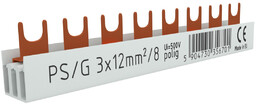 Szyna łączeniowa grzebieniowa 3-fazowa 8-modułowa 12mm2 80A DV