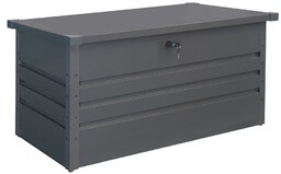 Metalowa skrzynia ogrodowa Filadelfia 300l StoreBoss antracyt