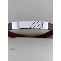 Męska bransoletka srebrna pr.925 roz. 21 cm