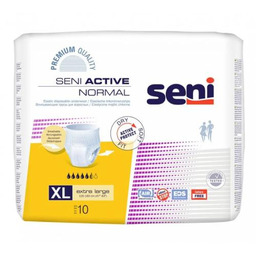 SENI ACTIVE NORMAL X-LARGE Elastyczne majtki chłonne, 10